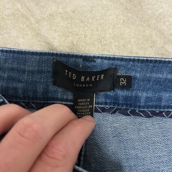 Ted Baker Women's Straight Leg Blue Jeans - Picture 2 of 4